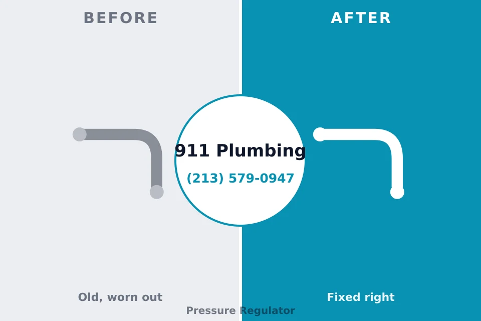 Before and after: plumbing company Pass Christian, MS